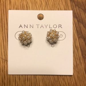 Never worn with tags Ann Taylor Statement Earrings